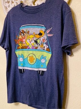 Looney Tunes Mystery Machine Graphic Tee - Navy